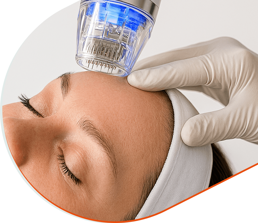 Lumière pulsée intense IPL près du contour des yeu